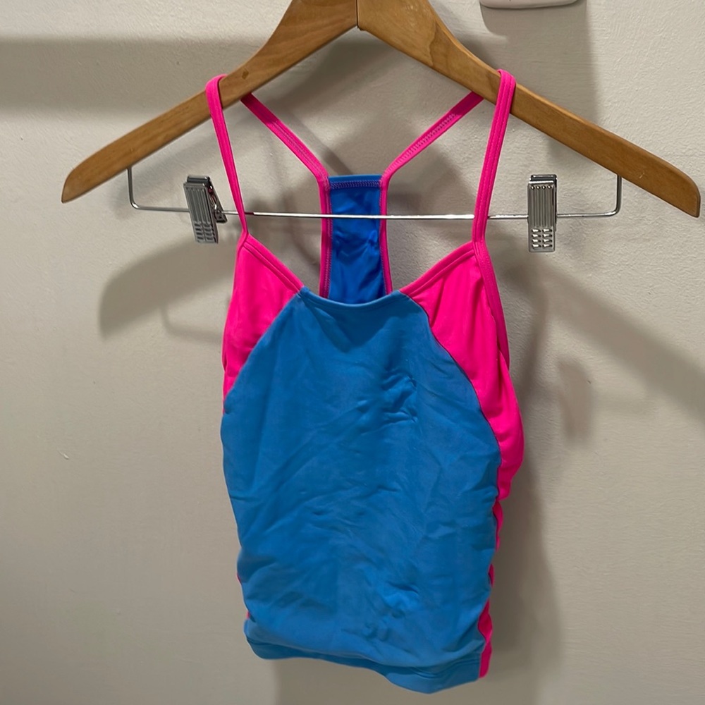 Speedo 2 Piece Tankini Suit Sz 12